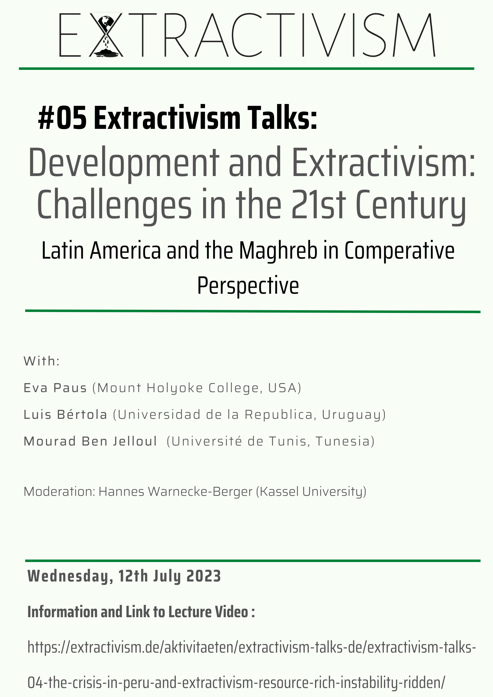 Extractivism Talks 05